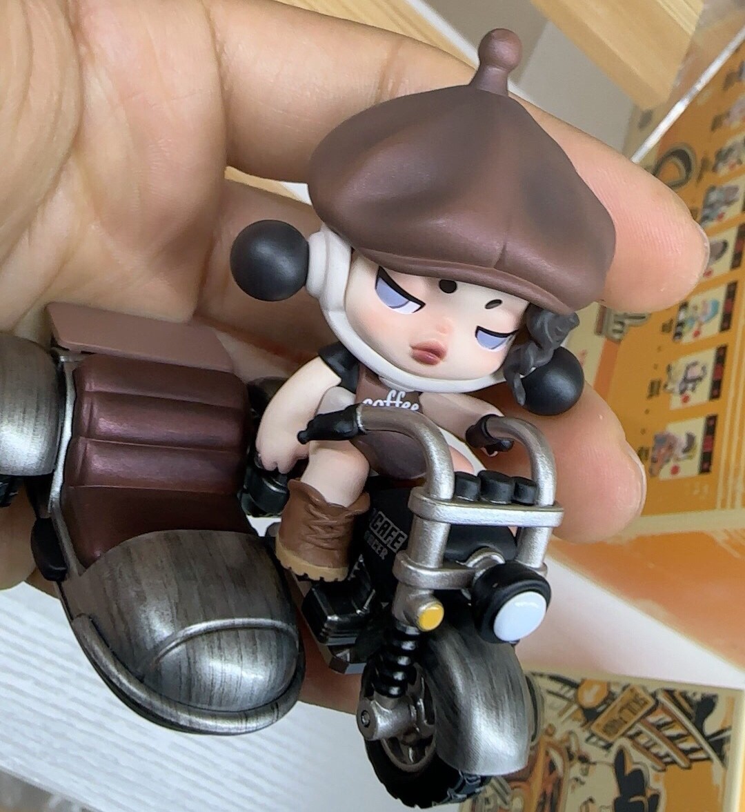 POPMART SKULLPANDA シークレット COFFEE EXPRESS POP MART x SKULLPANDA Laid Back Tomorrow Coffee Express Secret