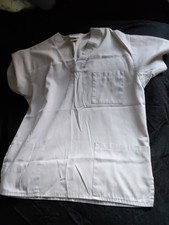 Peaches Uniform - Scrub Top - Grey - Men's Size Medium