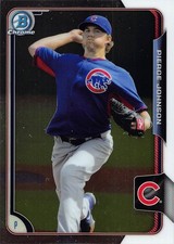 Pierce Johnson 2015 Bowman Chrome BCP176 Chicago Cubs Baseball Card
