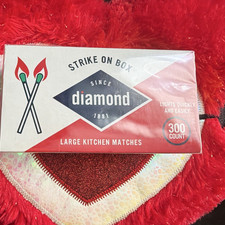 Diamond Large Kitchen Matches Strike-On-Box 300 Count Box