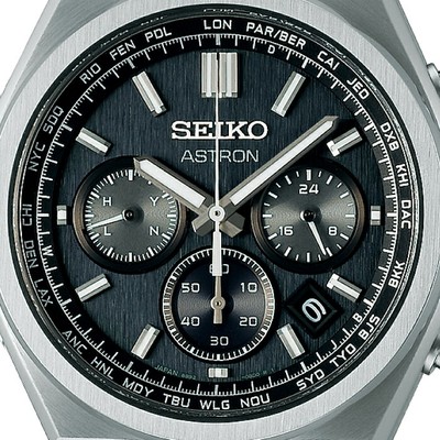 SEIKO ASTRON SBXY097 Black Solar Radio Titanium Men's Watch New in