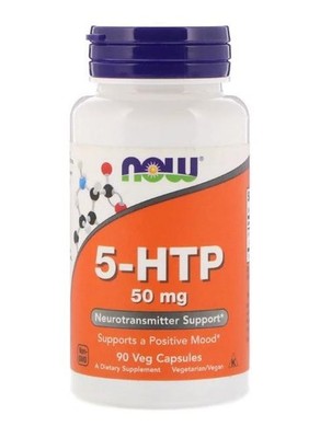 Now Foods 5-HTP 50 mg 90 Kapseln