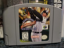 Major League Baseball Featuring Ken Griffey Jr. N64 Cart Only Tested Working