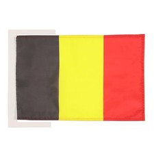 AZ FLAG - Belgium Flag - 18'' x 12'' - 100% Polyester Belgian Small Banner with