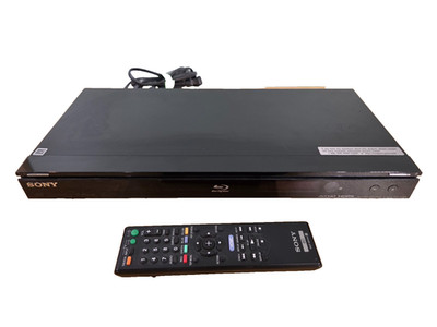 Sony BDP-S380 Blu-Ray Disc/DVD Player With Remote, Tested And Working