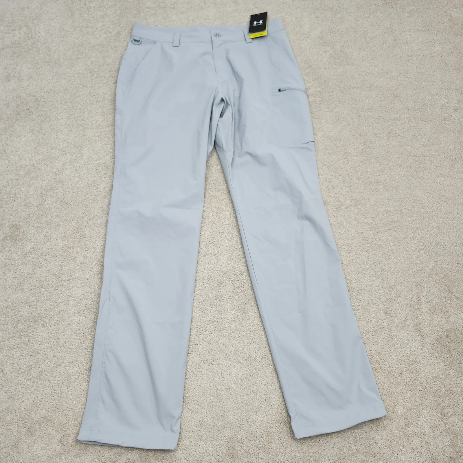 Under Armour Men 34x34 UA Fish Hunter 2.0 Pants Gray 1383568 011