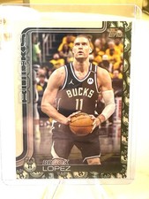 2025-26 TOPPS BASKETBALL BROOK LOPEZ TEAM LOGO VARIATION SSP #58 ⭐️