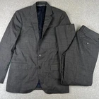 J Crew Ludlow Tollegno Wool Suit Set Blazer Coat Pants 38R Mens 31x32 Slim Grey