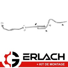 Pour Nissan Terrano 2.7 Td TD 1999-2006 2650mm echappement silencieux 3647