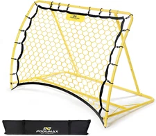 Portable Soccer Trainer, Rebounder Net with Adjustable Angle | Perfect for Team