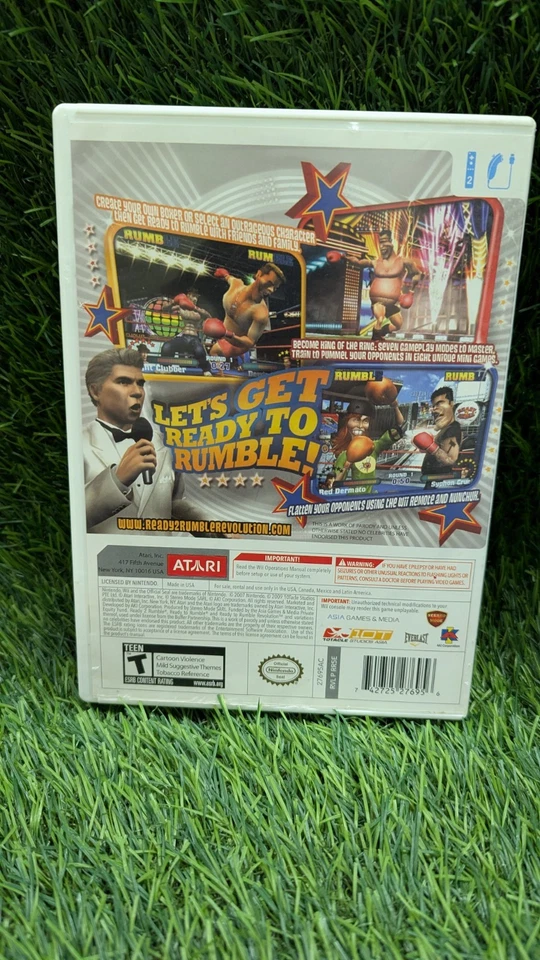Ready 2 Rumble Revolution (Nintendo Wii, 2009) Complete CIB Tested Working - Image 3 of 4