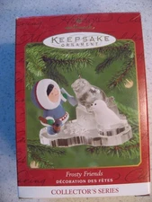 Hallmark Keepsake Frosty Friends Christmas Ornament 21st in the Series 2000