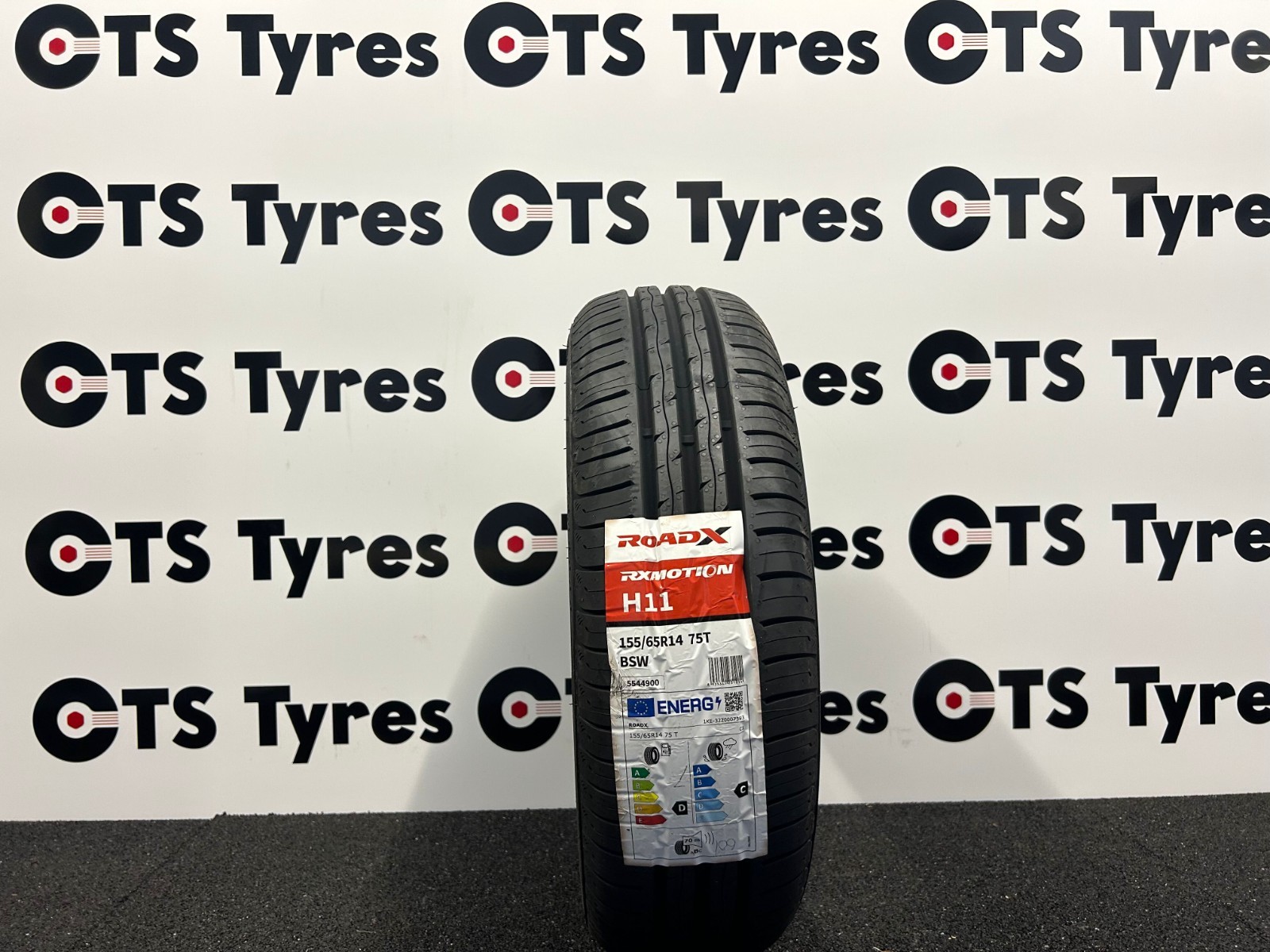 1 X 155/65R14 RoadX RXMOTION H11 75T BRAND NEW M+S Quality Tyre 155 65 14