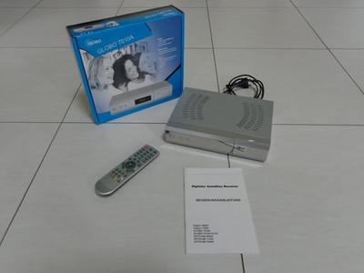 Globo 7010A Digital Satellite Receiver mit FB und RS-232 Anschluß