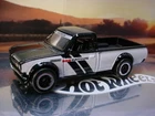 BRE Datsun 1970s BRE DATSUN 620 truck☆black;white;☆Hot Wheels premium☆loose