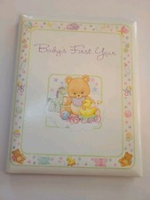 Vintage 1983 Hallmark Baby's First Year Memory Album Keepsake Book NEW UNUSED