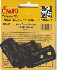 CMK Razor Saw Very Smooth Saw (42 teeth both sides) 5pc H1006