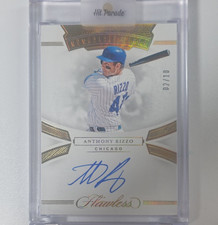 Panini Flawless Autographs Anthony Rizzo Cubs FA-RZ Autograph #02/10