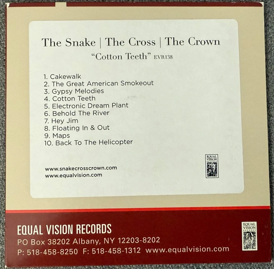 CD*The Snake The Cross The Crown•Cotton Teeth•2007•Rock/Folk/Country•Promo Album - Bild 4 von 4