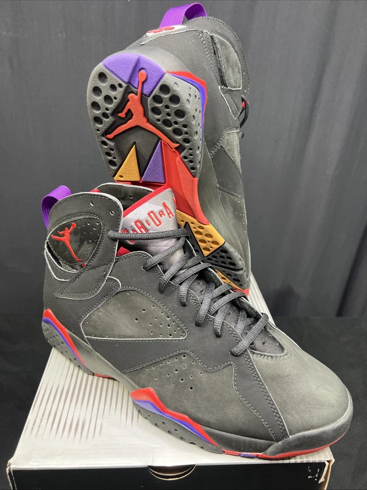 Jordan 7 Retro Raptor 2002 Talla 9.5 Nuevo 304775-006 Con Caja Original Foto 2 de 4