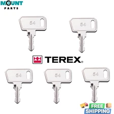 5 Tennant S20 Sweeper Scrubber Equipment  Keys 361144 R14 6100 6200 6400 7100