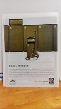 AMPEG SVT GUITAR AMPLIFIERS SMALL WONDER  ORIGINAL PRINT AD 11 X 8.5 A7