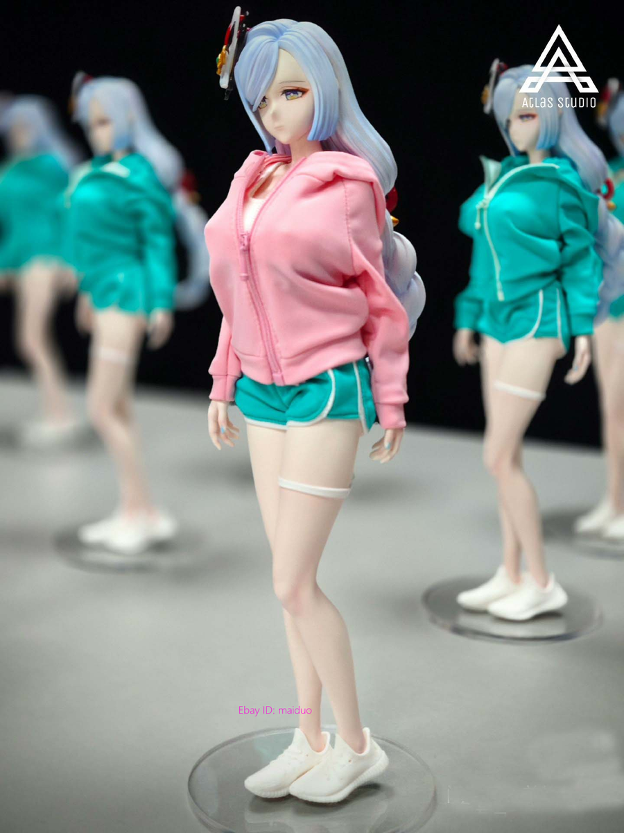 Shenhe Resin Atlas Studio Genshin Impact Figurine with accessories