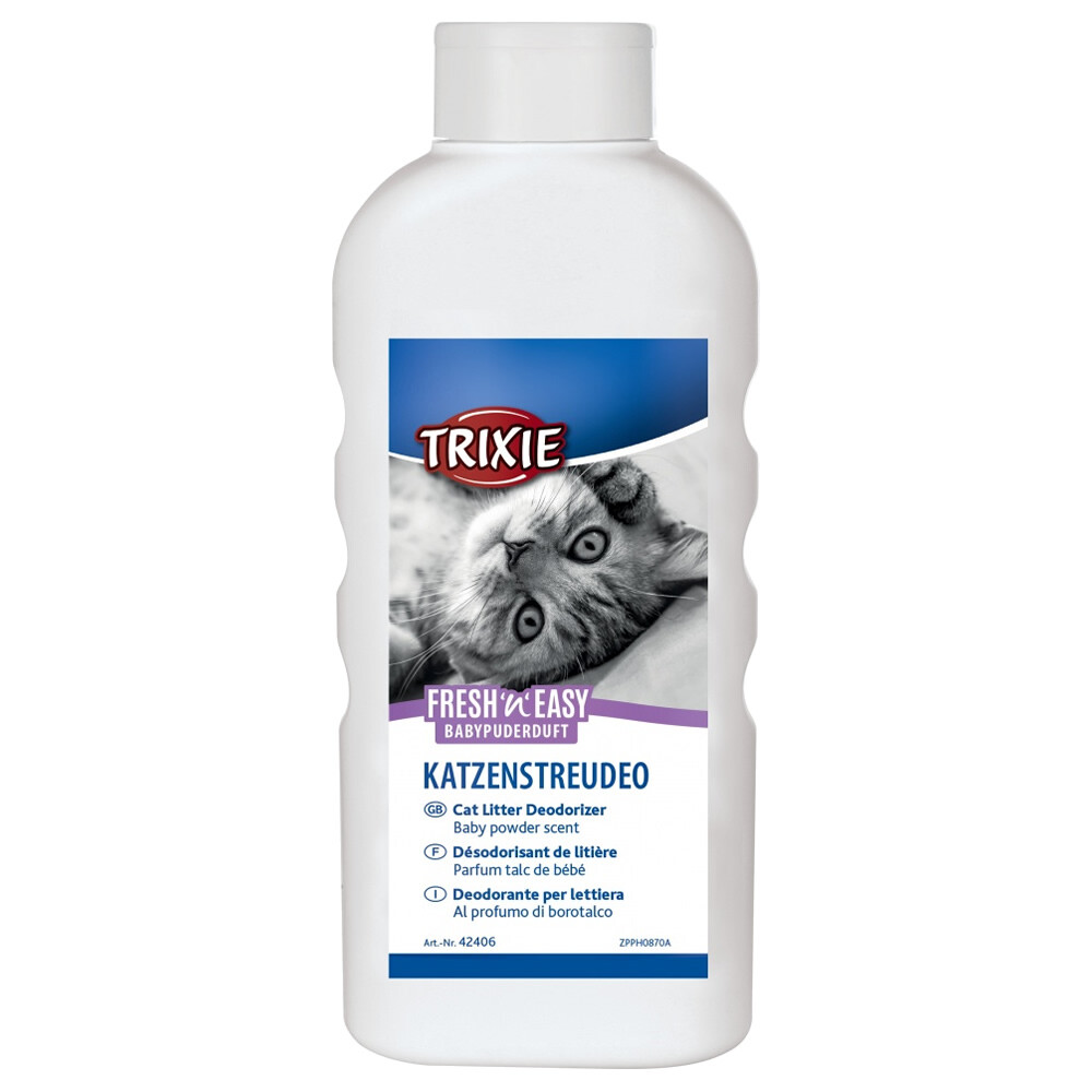 Deodorante Lettiera Trixie Fresh-n-easy - 750ml, Neutralizza Odori, Prolunga Durata Sabbia - Foto 2