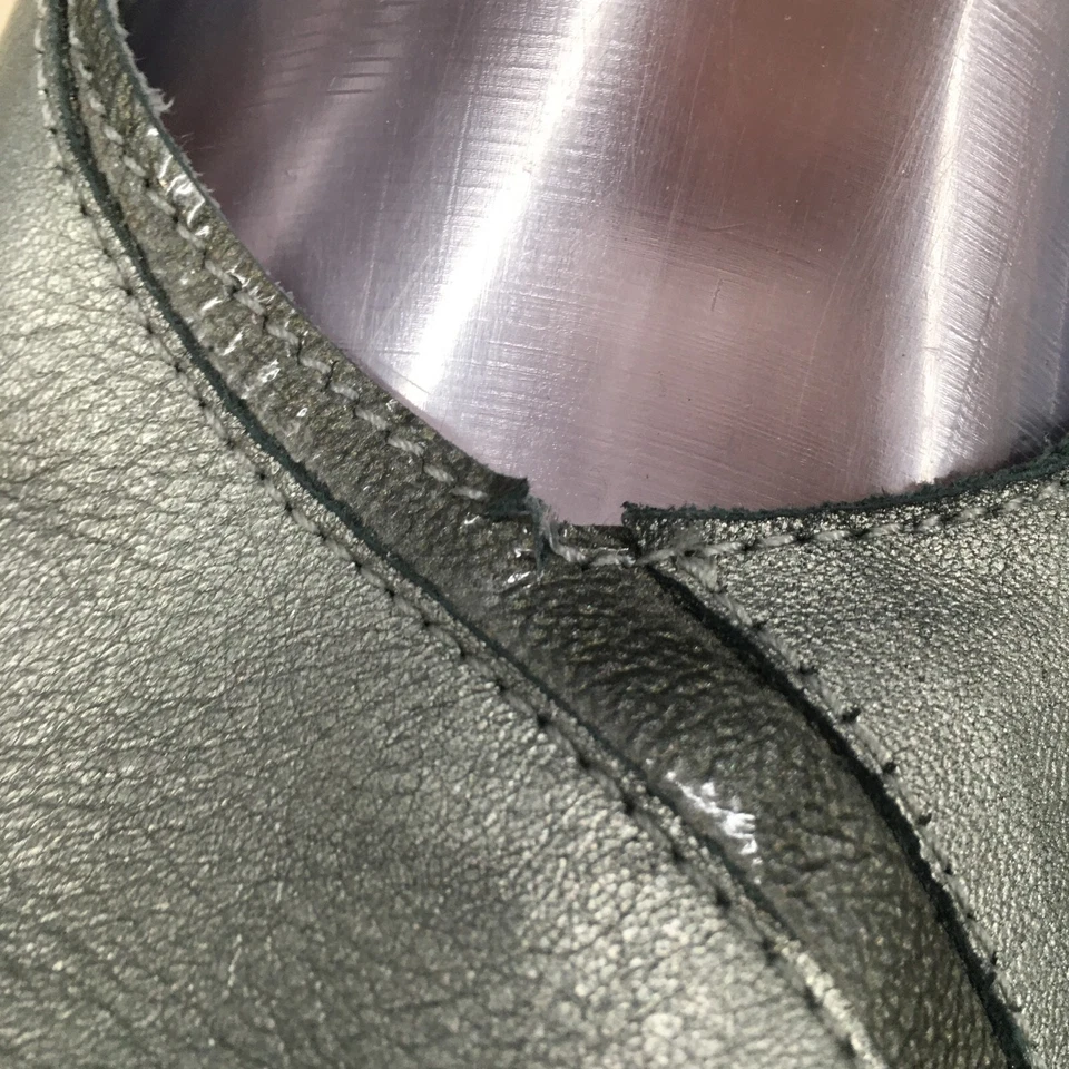 Zapatos Naot para mujer 40 Mary Jane gancho lazo cómodos tacones de cuña gris charol Foto 4 de 4