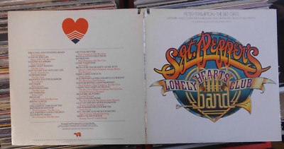 SGT.PEPPER'S LONELY HEARTS CLUB BAND 2LP: SOUNDTRACK/FRAMPTON BEE GEES PRESTON