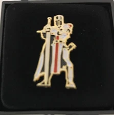 Freemason Knights Templar Lapel Pin