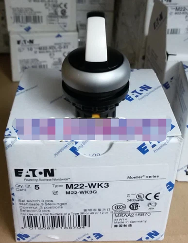 1PC EATON M22-WK3 Three-Position Self-Resetting Switch Head Fast Shipping