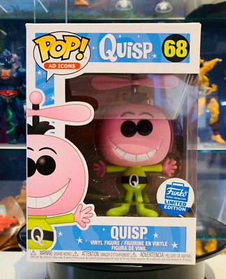Купить new funko quisp wacky wobbler bobblehead doll quazy energy