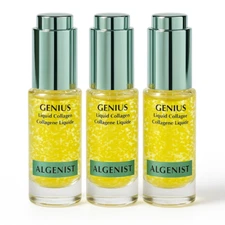ALGENIST GENIUS Liquid Collagen 0.21oz  6.2ml SET OF 3 – Authentic Free Shipping