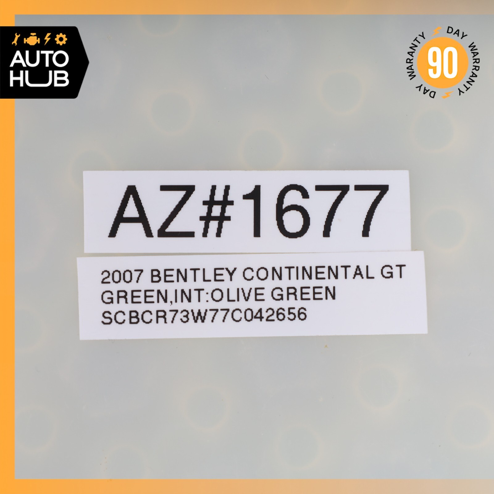 03-11 Bentley Continental GT GTC Seat Occupancy Sensor SRS Mat 3W3959337 OEM