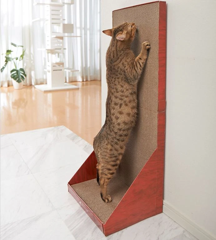 Cat for Scratching Wall PLUS Scratcher Gari Gari Gary Gary(H90cm) [mju :]