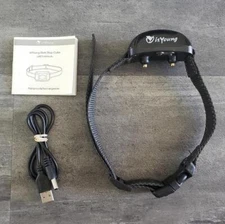 Black IsYoung Rechargeable Anti Bark Dog Collar
