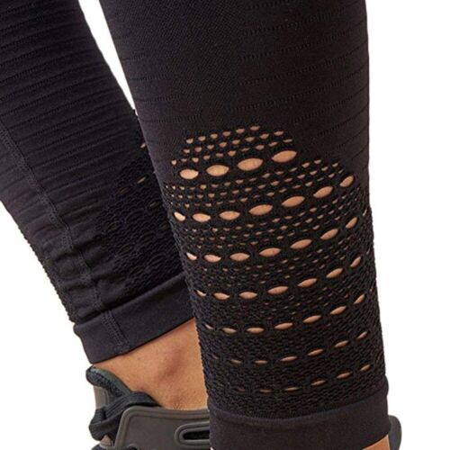 Ladies Yoga Sports Running Seamless Leggings Tummy Control Compression Gym Tight - Picture 4 of 11