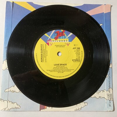 RARE 45 RPM PROMO IMPORT: She s In Command / Love Space, Adrian Gurvitz 1979 FB