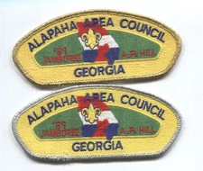 1989 BSA National Jamboree Ltd. Ed. JSP Set - (2) Alapaha Area Council