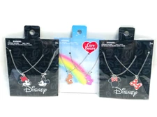 New in Pkg **BFF NECKLACE SETS MICKEY-MINNIE-CARE BEARS** You Choose