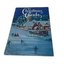 Christmas Carols Vintage Blue Newark Ohio Music Book
