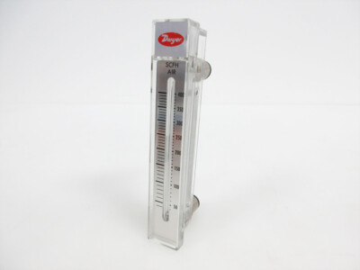 DWYER RMB-55 FLOW METER 5'' SCALE 40 - 400 SCFH AIR & 1/2'' IN OUT