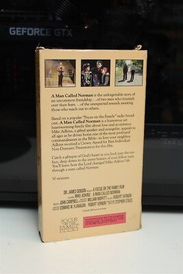 その他 Almos a Man [VHS] A Man Called Norman VHS Drama | eBay