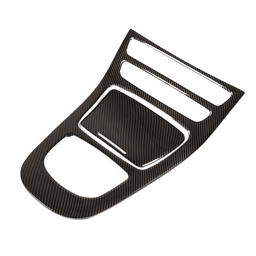 Panel de cambio de marcha de control central para Benz Clase E W213 2021-2023 borde ABS carbono - Imagen 3 de 7