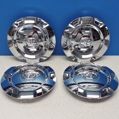 2014-2020 Toyota Tundra 1794 # 75158 20x8 6 Spoke Chrome Wheel Center Caps SET/4 | eBay