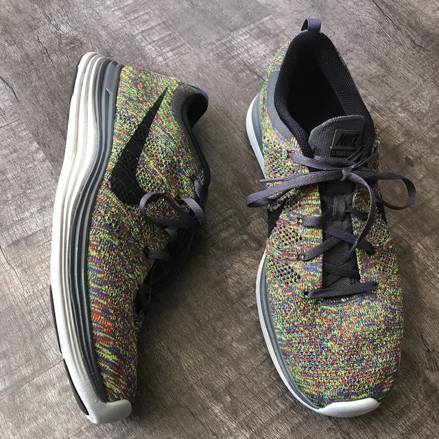 nike flyknit lunar 1 multicolor for sale
