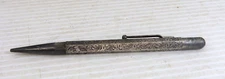 Antique Mabie Todd Fyne Point Sterling Silver Mechanical Pencil - To Restore -