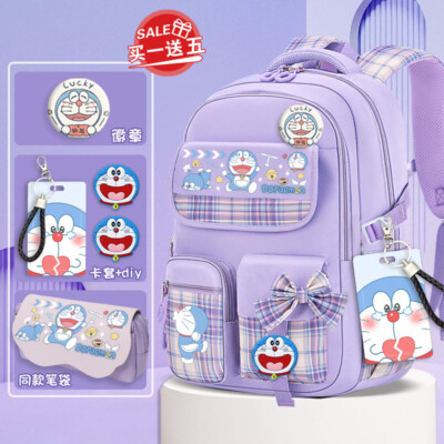 Anime Doraemon Backpack Schoolbags Shoulder Bag Waterproof  display picture 1