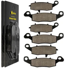 Front Rear Brake Pads for Kawasaki VN1500 Vulcan 1500 Nomad Fi 2001-2004